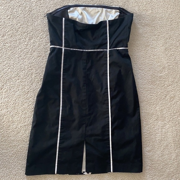 New York & Company Floral Strapless Dress - Picture 3 of 5